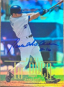Paul Lo Duca Autographed 2002 Topps Gold Label #200