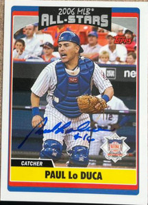 Paul Lo Duca Autographed 2006 Topps Updates & Highlights #UH234 AS Paul Lo Duca Autographed 2006 Topps Updates & Highlights #UH234 AS