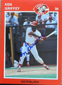 Ken Griffey Sr. Autographed 1989 Kahn's Cincinnati Reds #NNO