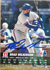 Brad Wilkerson Autographed 2004 MLB Showdown #214