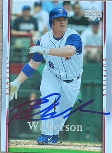 Brad Wilkerson Autographed 2007 Upper Deck #987