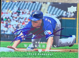 Brad Wilkerson Autographed 2008 Upper Deck #220