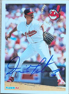 Dennis Martinez Autographed 1994 Fleer #U32