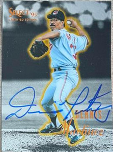 Dennis Martinez Autographed 1995 Select Certified #86 