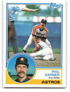 1983 Topps #478 Phil Garner VG Houston Astros 