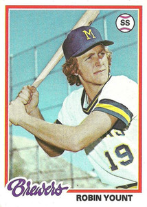 1978 Topps #173 Robin Yount UER VG Milwaukee Brewers 