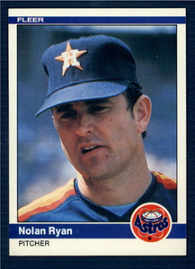 1984 Fleer #239 Nolan Ryan VG Houston Astros 