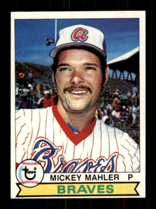 1979 Topps #331 Mickey Mahler VG Atlanta Braves 
