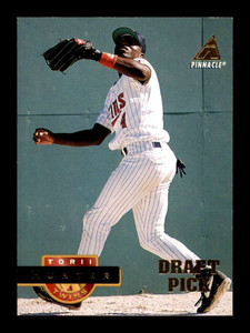 1994 Pinnacle #267 Torii Hunter VG RC Rookie Minnesota Twins 