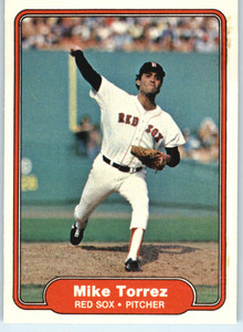 1982 Fleer #310 Mike Torrez VG Boston Red Sox 