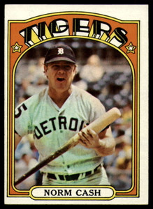 1972 Topps #150 Norm Cash VG Detroit Tigers 