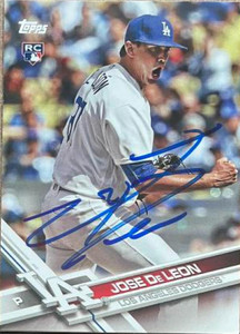 Jose De Leon Autographed 2017 Topps #269 RC