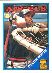 1988 Topps #192 Devon White NM-MT California Angels 