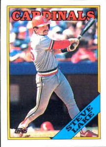 1988 Topps #208 Steve Lake NM-MT St. Louis Cardinals 