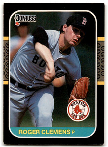 1987 Donruss #276 Roger Clemens VG Boston Red Sox 
