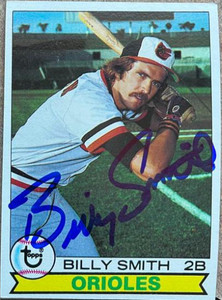 Billy Smith Autographed 1979 Topps #237
