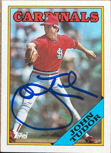 John Tudor Autographed 1988 Topps #792