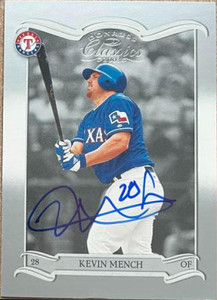 Kevin Mench Autographed 2003 Donruss Classics #41
