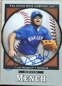 Kevin Mench Autographed 2003 Upper Deck Standing O! #80