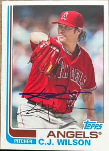 C.J. Wilson Autographed 2013 Topps Archives #75