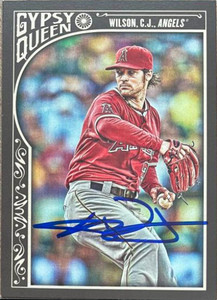 C.J. Wilson Autographed 2015 Topps Gypsy Queen #280
