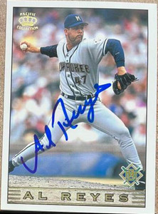 Al Reyes Autographed 1999 Pacific Crown Collection #153
