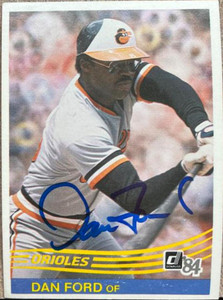 Dan Ford Autographed 1984 Donruss #367