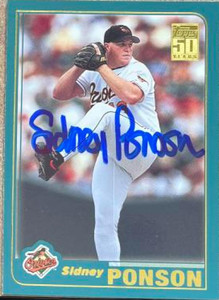 Sidney Ponson Autographed 2001 Topps #426