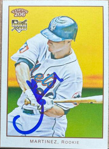 Fernando Martinez Autographed 2009 Topps 206 #107 RC