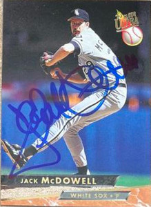 Jack McDowell Autographed 1993 Fleer Ultra #176