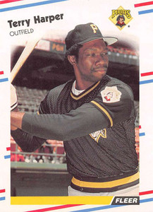 1988 Fleer #331 Terry Harper VG Pittsburgh Pirates 