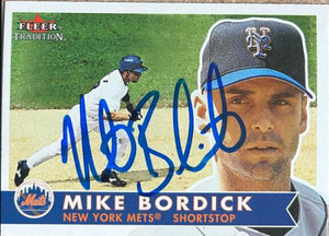 Mike Bordick Autographed 2001 Fleer Tradition #310
