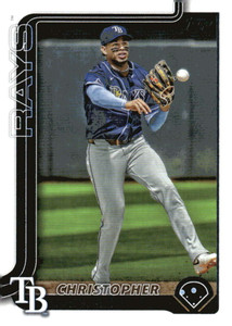 2025 Topps #236 Christopher Morel NM-MT  Tampa Bay Rays 