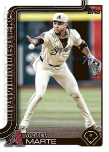 2025 Topps #128 Ketel Marte NM-MT  Arizona Diamondbacks 