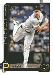 2025 Topps #108 Mitch Keller NM-MT  Pittsburgh Pirates 