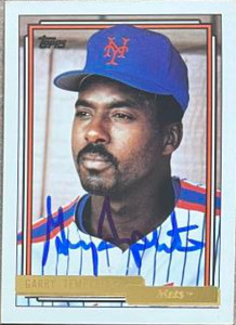 Garry Templeton Autographed 1992 Topps Gold #772