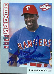 Mark McLemore Autographed 1998 Score Rookie & Traded #RT69