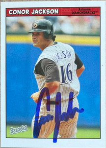 Conor Jackson Autographed 2006 Bazooka #131 