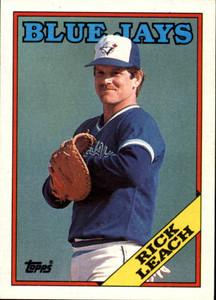 1988 Topps #323 Rick Leach NM-MT Toronto Blue Jays 