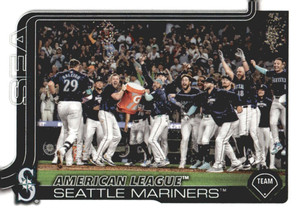 2025 Topps #96 Seattle Mariners NM-MT  Seattle Mariners 
