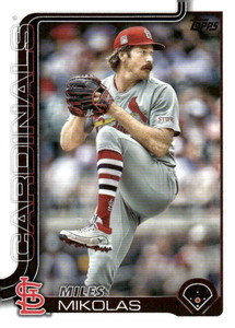 2025 Topps #137 Miles Mikolas NM-MT  St Louis Cardinals 