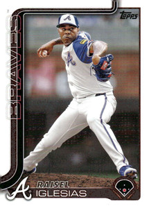 SOLD 161078 2025 Topps #304 Raisel Iglesias NM-MT  Atlanta Braves 