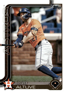 SOLD 161034 2025 Topps #260 Jose Altuve NM-MT  Houston Astros 