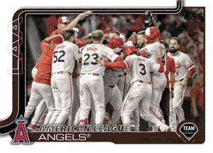 2025 Topps #85 Angels NM-MT  Los Angeles Angels 