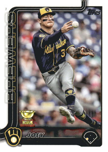 2025 Topps #165 Joey Ortiz NM-MT  Milwaukee Brewers 