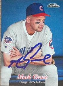 Mark Grace Autographed 1997 Sports Illustrated #96
