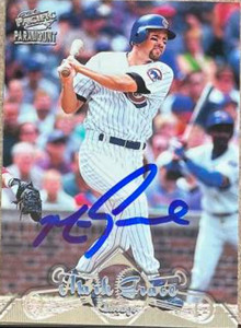 Mark Grace Autographed 1998 Pacific Paramount #138 