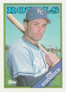 1988 Topps #348 Jim Eisenreich NM-MT Kansas City Royals 