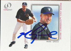 Mark Grace Autographed 2001 Fleer Legacy #41 