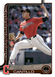 2025 Topps #318 Joey Cantillo NM-MT  RC Rookie Cleveland Guardians 